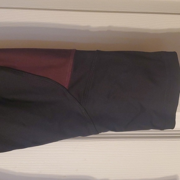 Avia active pants women's size medium black 3/4 leg activewear workout yoga gym - Picture 2 of 16